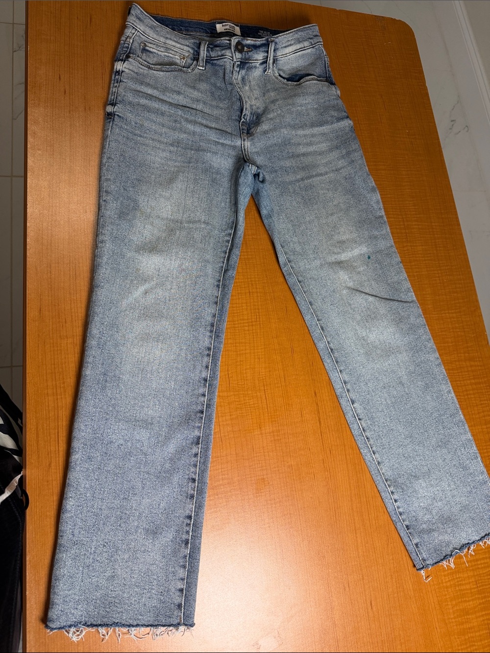 Kensie Men's Light Blue Straight Jeans